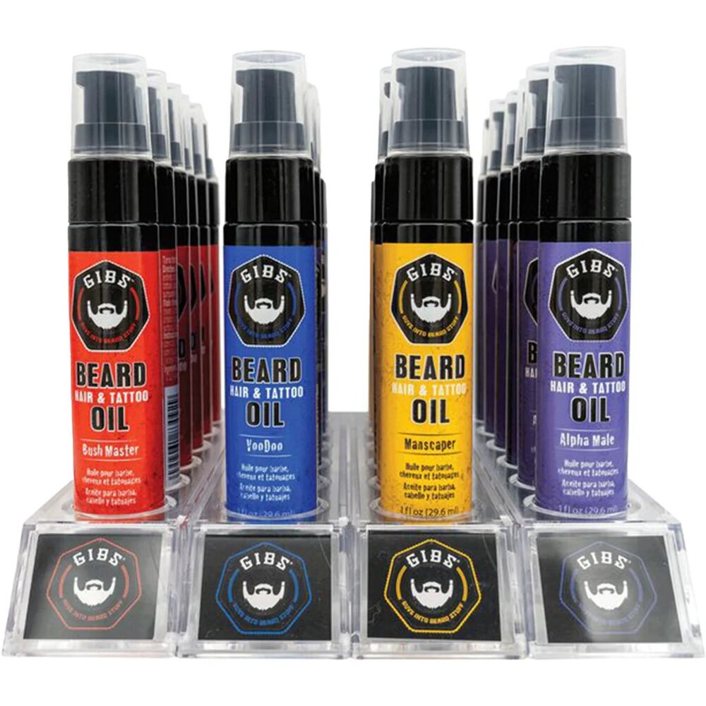 GIBS | Beard, Hair & Tattoo Oil [1.0 oz x Qty 1]